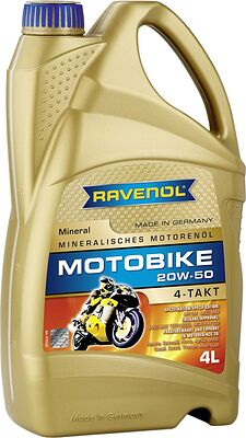 Ravenol Motobike 4-T mineral 20W-50 4л