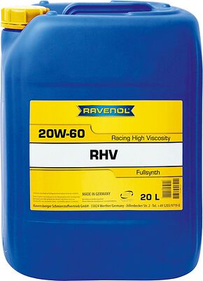 Ravenol RHV Racing High Viscosity 20W-60 20л