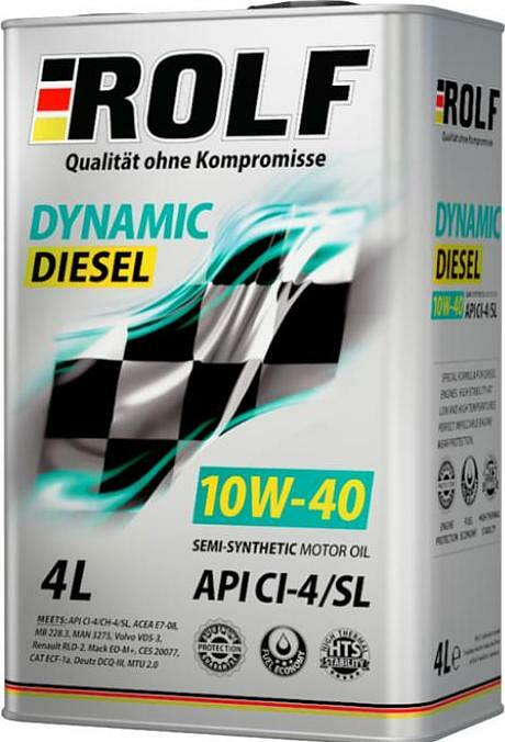 Rolf Dynamic Diesel 10W-40 CI-4/SL 4л
