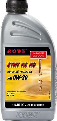 Rowe Hightec Synt RS HC 0W-20 1л