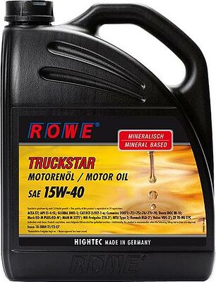 Rowe Hightec Truckstar 15W-40 5л