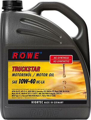 Rowe Hightec Truckstar 10W-40 HC-LA 5л