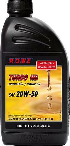 Rowe Hightec Turbo HD 20W-50 1л