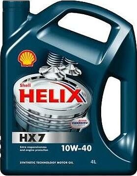 Shell Helix HX7 10W-40 4л