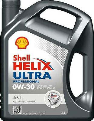 Shell Helix Ultra Professional AB-L 0W-30 4л