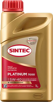 Sintec Platinum 7000 5W-40 SN/CF A3/B4 1л