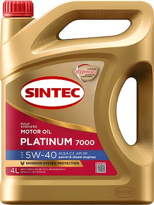 Sintec Platinum 7000 5W-40 SAE SP C3 4л