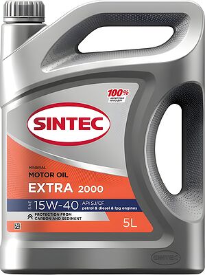 Sintec Extra 2000 15W-40 SAE SJ/CF 5л