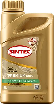 Sintec Premium 9000 0W-20 SN plus C5 1л