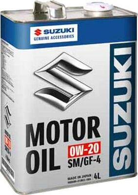 Suzuki Motor Oil 0W-20 4л