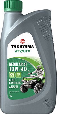 Takayama Mototec ATV/UTV Regular 4T MA2 10W-40 SAE SL JASO 1л