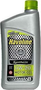 Texaco Havoline Synthetic 0W-20 0.94л