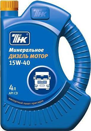 TNK Дизель Мотор 15W-40 4л