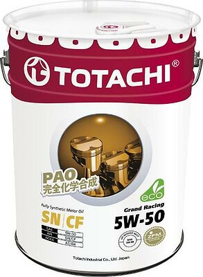 Totachi Grand Racing 5W-50 20л
