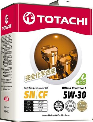 Totachi Ultima EcoDrive L 5W-30 Fully Synthetic  SNCF 4л