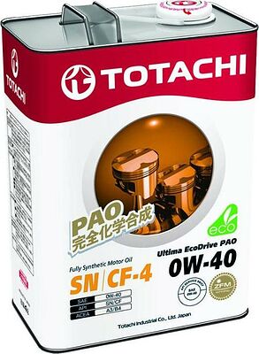 Totachi Ultima Ecodrive PAO 0W-40 4л