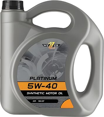 WEZER PLATINUM 5W-40 SN/CF 4л