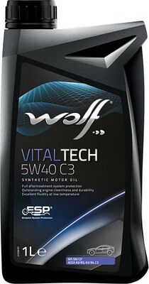 Wolf Vitaltech 5W-40 PI C3 1л