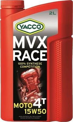 Yacco MVX Race 4T 15W-50 2л