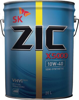 ZIC X5000 10W-40 20л