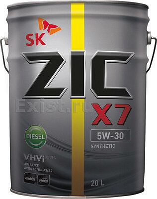 ZIC X7 Diesel 5W-30 20л