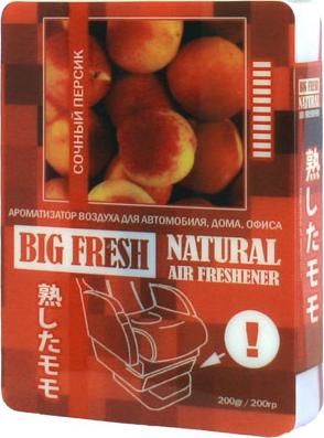 Ароматизатор BIG FRESH сочный персик (200 гр)