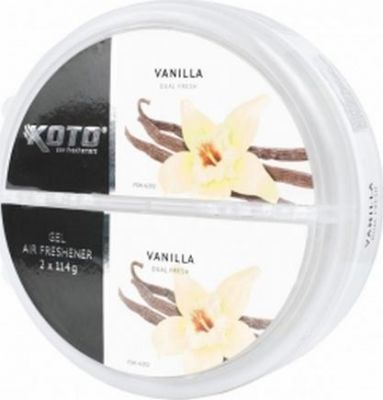 Ароматизатор под сиденье DUAL Fresh Vanilla / Ваниль, 2х114 г