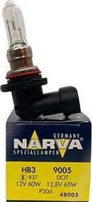 Лампа NARVA 12 В, HB3/9005 (60) Р20d