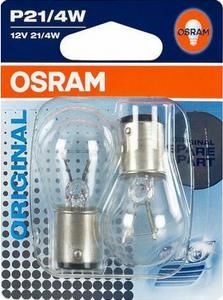 Лампа OSRAM P 21/4 W (BAZ15d) 12 V (Отгрузка кратно 10 шт.)