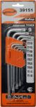 Набор Г-обр. TORX 9ч (T10-T50) (АвтоDело) с отверстием (39151)