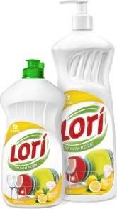 Средство для мытья посуды Lori лимон 500мл