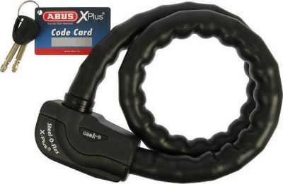 Замок вело ABUS GRANIT Steel-O-Flex X-Plus Тип: усиленный кабель Уровень защиты: 11/15