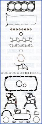 AJUSA 50030000 комплект прокладок, двигатель на TOYOTA HILUX I пикап (LN3_, RN2_, LN4_, RN3_)