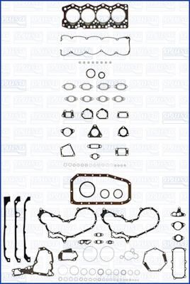 AJUSA 50045600 комплект прокладок, двигатель на FIAT CROMA (154)