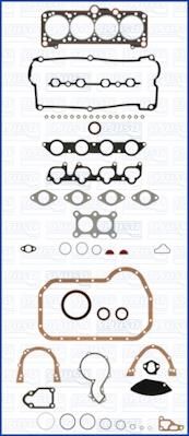 AJUSA 50091000 комплект прокладок, двигатель на VW SCIROCCO (53B)