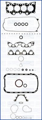 AJUSA 50164300 комплект прокладок, двигатель на HONDA CIVIC VI Fastback (MA, MB)