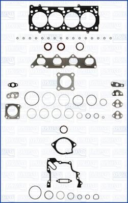 AJUSA 50255000 комплект прокладок, двигатель на SKODA ROOMSTER Praktik (5J)