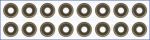 AJUSA 57033000 комплект прокладок, стержень клапана на OPEL VECTRA B (36_)