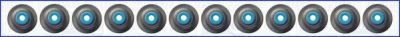 AJUSA 57067600 комплект прокладок, стержень клапана на FORD FOCUS III Turnier