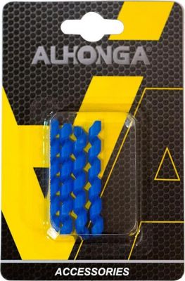 Защитная накладка на оболочку троса Alhonga HJ-PX008-BL, цвет голубой (комплект 4 шт.).