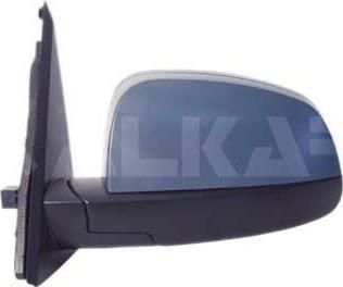 ALKAR Зеркало боковое лев.электр.обогр.под лак.Opel Meriva 03-10 (6428178, 9225752)