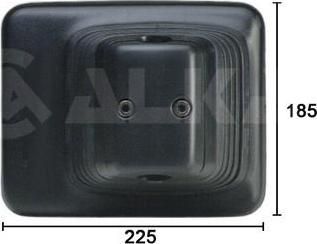 Alkar 9471278 широкоугольное зеркало на MERCEDES-BENZ SK