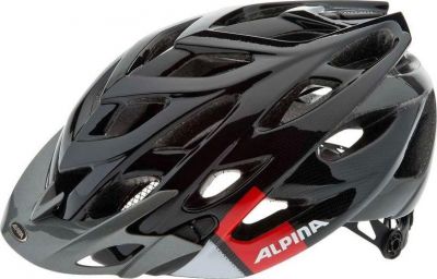Летний шлем ALPINA MTB D-Alto black-red-white (см:52-57)