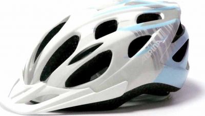 Летний шлем ALPINA SMU MTB 14 white-iceblue (см:50-55)
