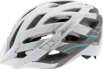Летний шлем ALPINA 2017 Panoma L.E. white-silver-blue (см:52-57)