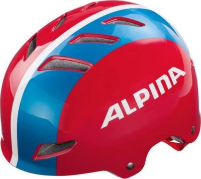 Летний шлем ALPINA 2017 Alpina Park jr. red-blue-white (см:51-55)