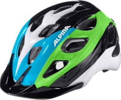 Летний шлем ALPINA 2017 ROCKY black-blue-green (см:47-52)
