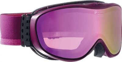 Очки горнолыжные Alpina Challenge S 2.0 QM deepviolet_QM pink mirror S2 (б/р)