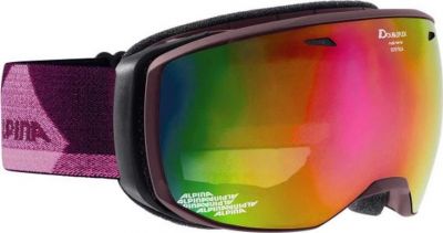 Очки горнолыжные Alpina ESTETICA MM deepviolet_MM pink sph S2 (б/р)