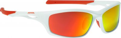 Очки солнцезащитные ALPINA 2017 SENAX P white matt-orange (б/р:UNI)